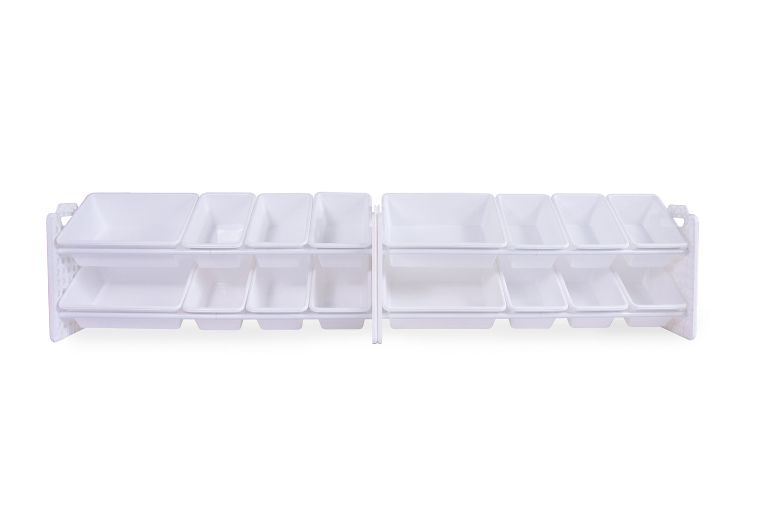 UNiPLAY 16 Bins Toy Storage Organizer - White (UB45711)