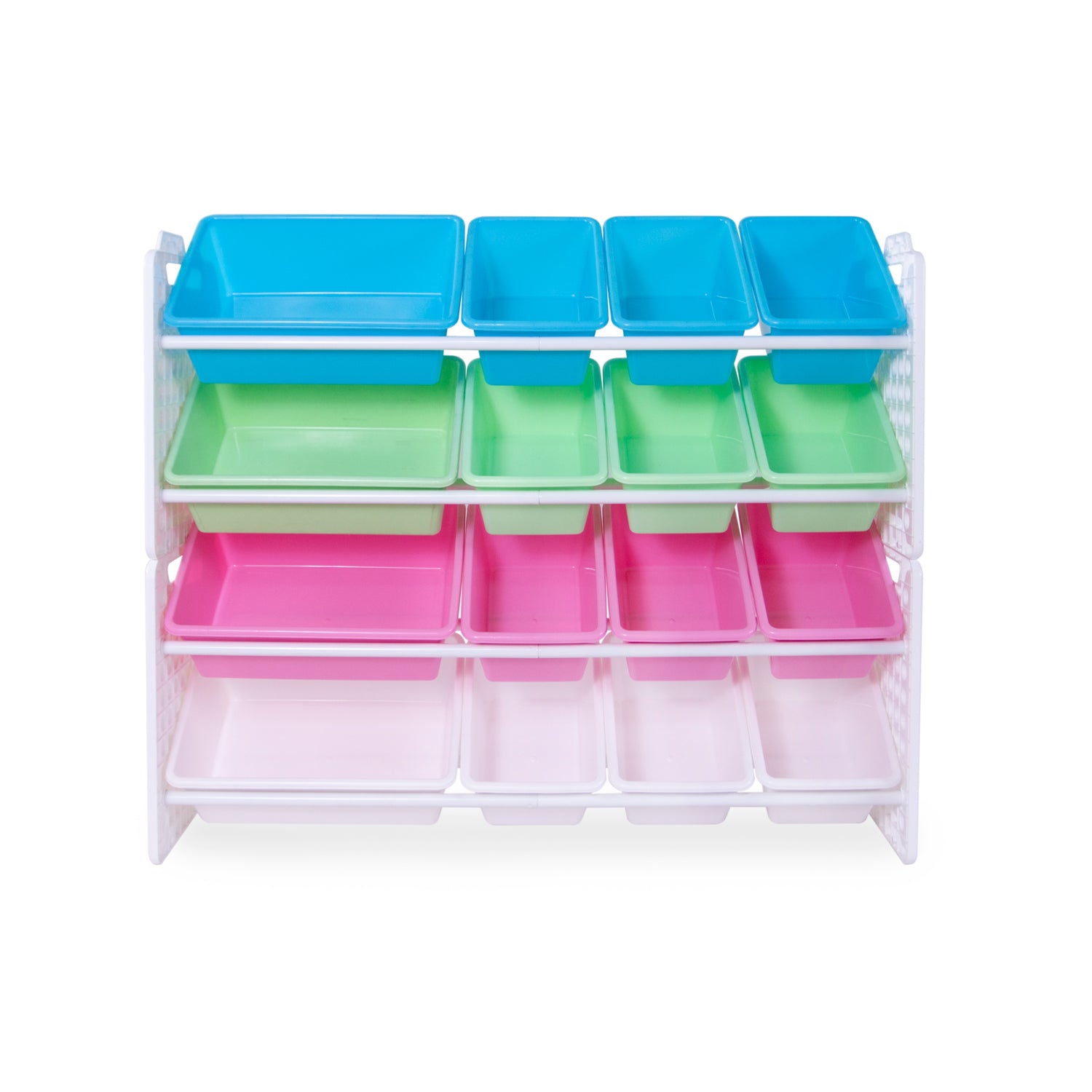 UNiPLAY 16 Bins Toy Storage Organizer - Pink (UB45731)