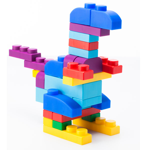 UNiPLAY Soft Building Blocks Plus Series 42pcs Primary Color (#UN40421)(12 sets a ctn)