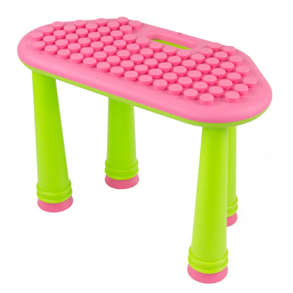 UNiPLAY Soft Building Blocks Table UNiPetal Pink (#UB0511)