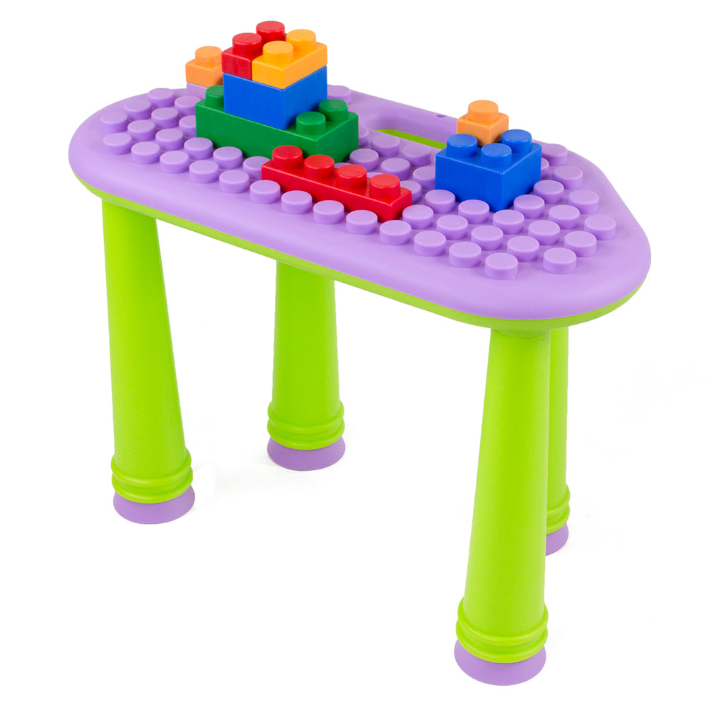 UNiPLAY Soft Building Blocks Table UNiPetal Purple (#UB0512)