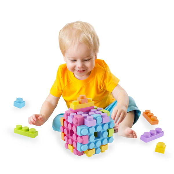 UNiPLAY Waffle Play Cube Blocks Small Cube 6pcs (#UB02S)(12 sets a ctn)
