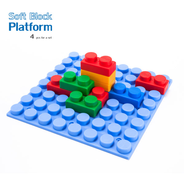 UNiPLAY Soft Building Blocks Platform 4pcs (#UB01A)(10 sets a ctn)