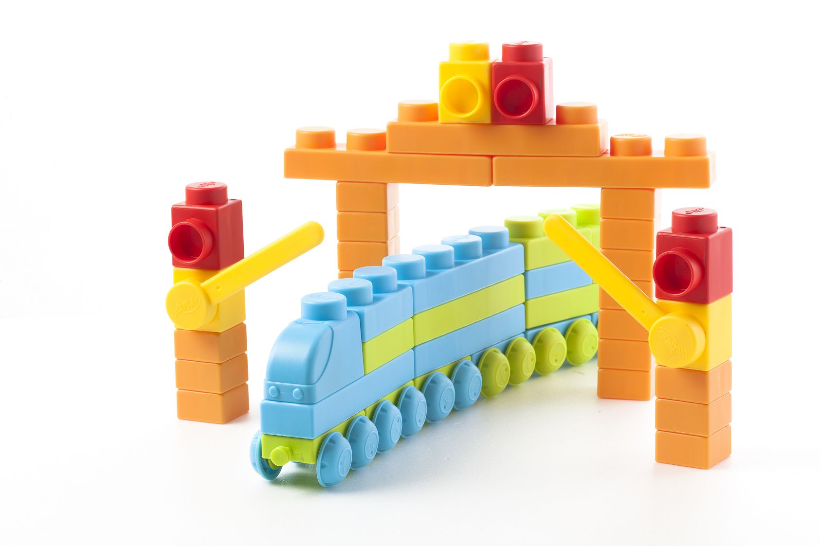 UNiPLAY Soft Building Blocks Traffic Series Train Set Upgrade