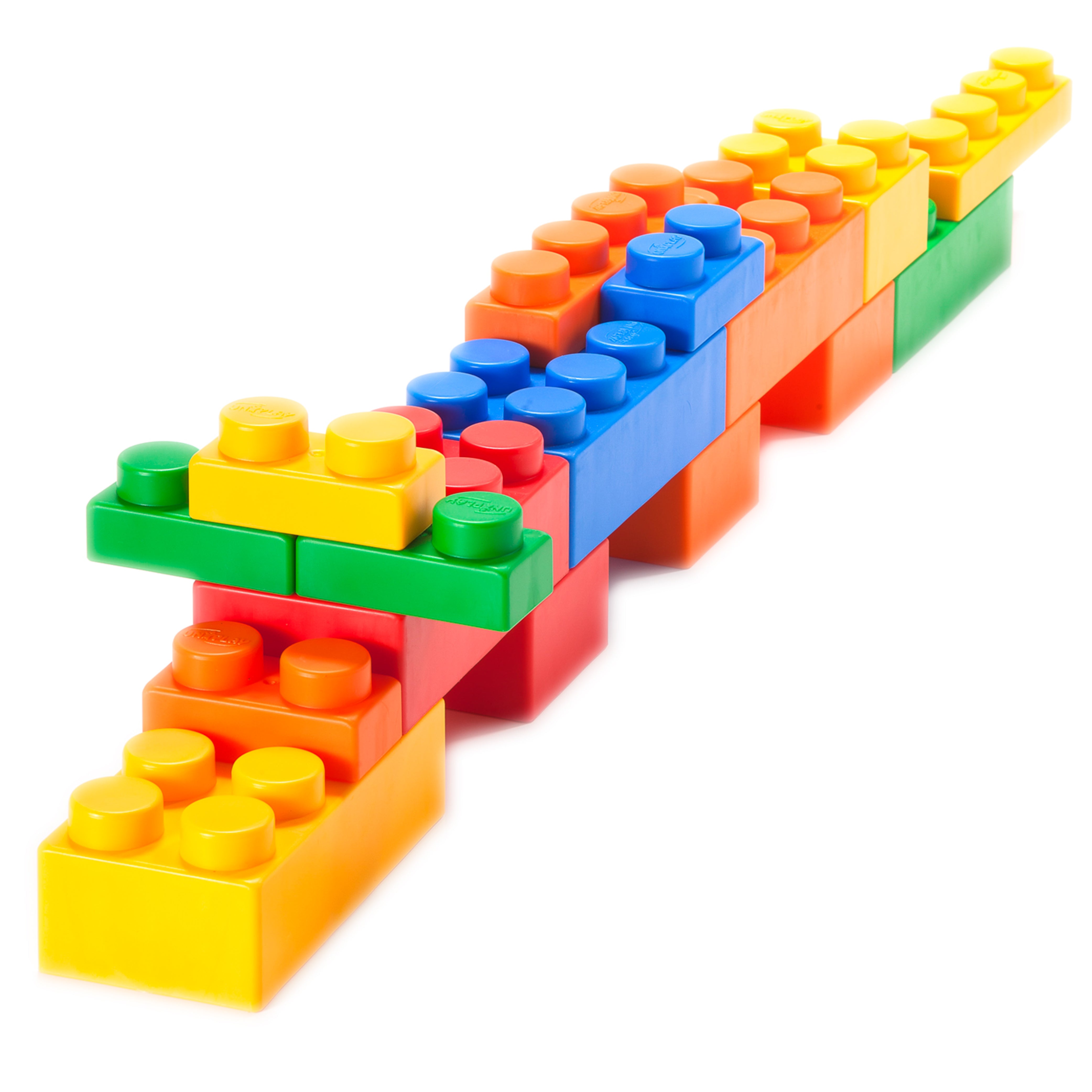 UNiPLAY Soft Building Blocks UNiBOX with 126pcs Blocks (#UN3126)(3 sets a ctn)